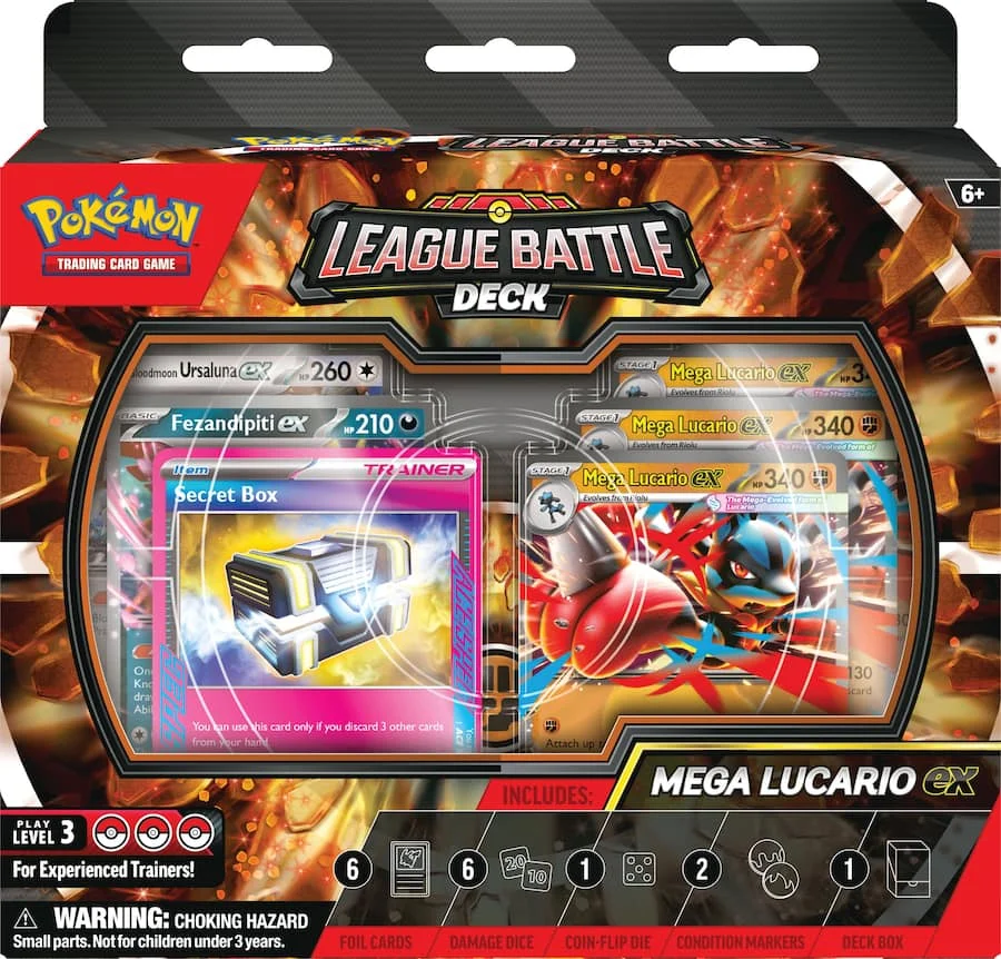 Pokémon TCG - Mega Lucario ex League Battle Deck - English
